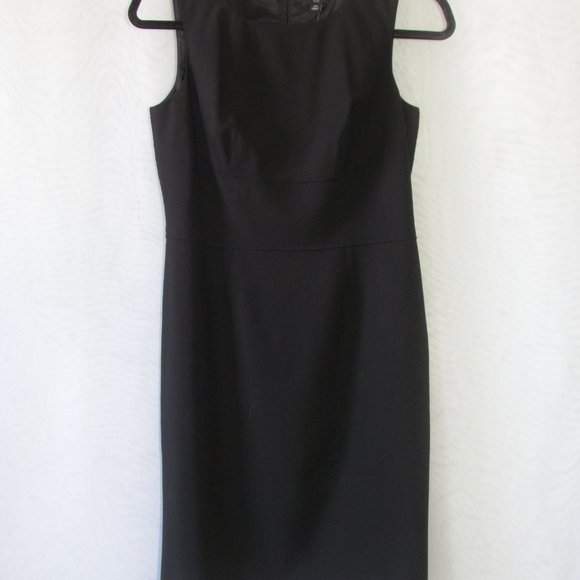 ANN TAYLOR 4P NWT Black Tailored Sheath/Virgin Wool - Picture 5 of 7